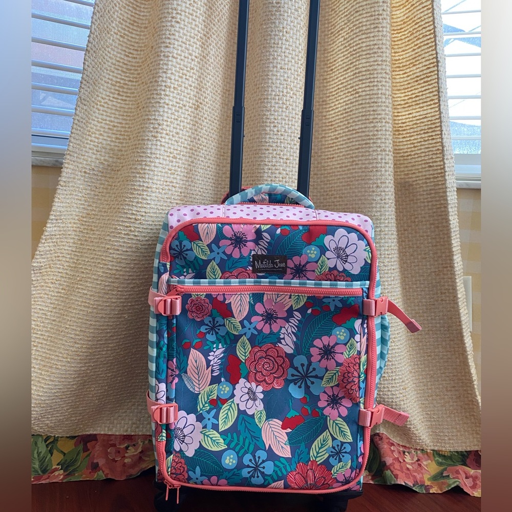 Matilda Jane RARE NWT NEW Happy Trails Suitcase Travel Luggage 19" Carryon